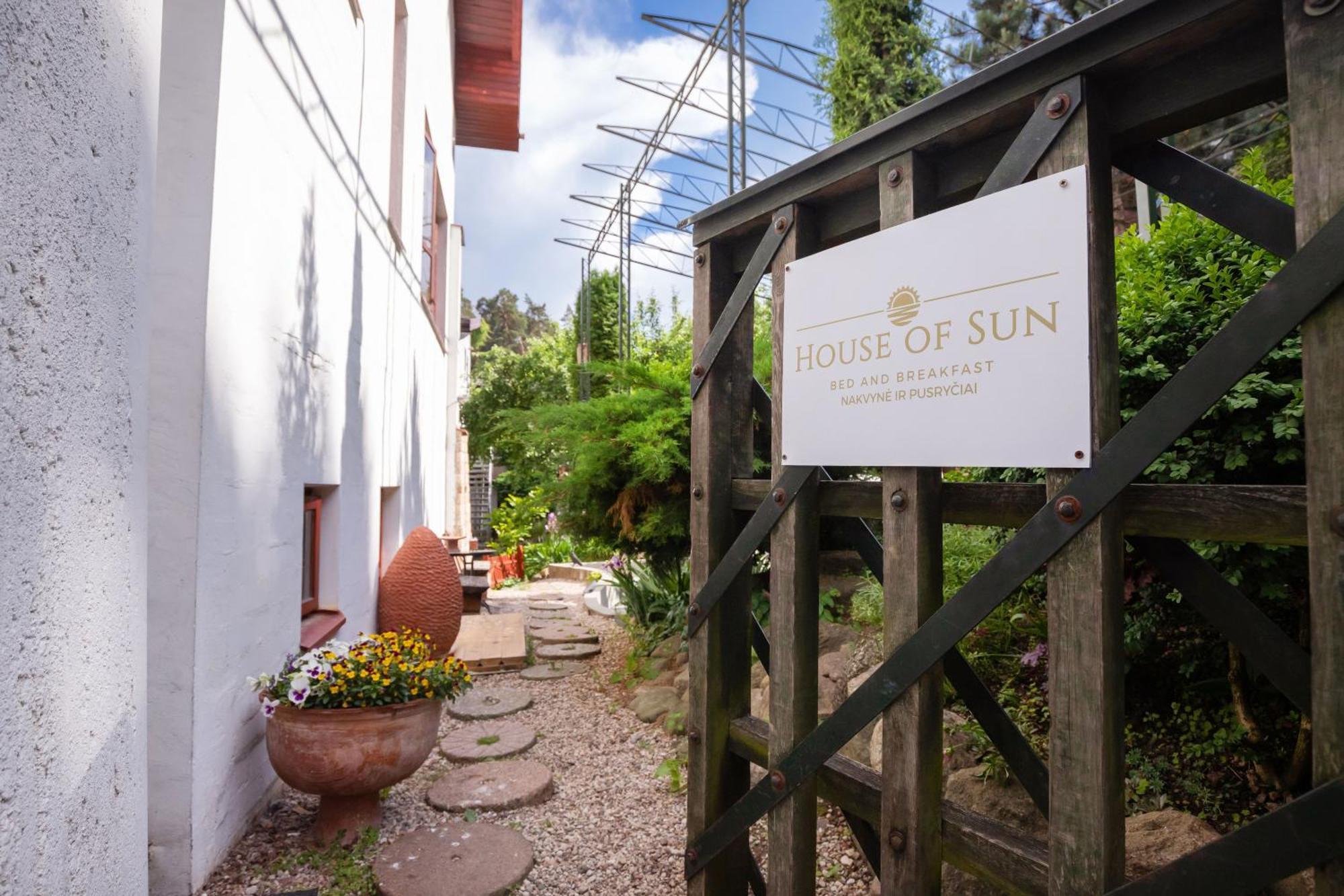 Bed and Breakfast House Of Sun Vilna Exterior foto
